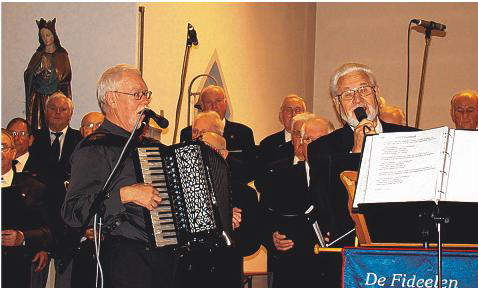 Adventskonzert auf Nordstrand (2009) &ndash; Rolf und Burckhard